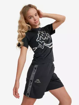 Футболка для девочек Kappa, Черный