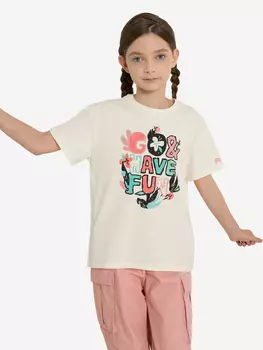 Футболка для девочек Outventure, Бежевый