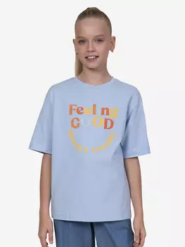 Футболка для девочек Pelican, Голубой