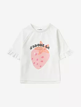 Футболка для девочки Artie, Белый