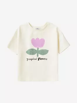 Футболка для девочки Artie, Белый