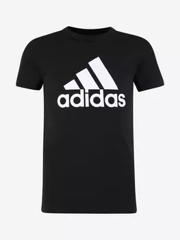 Футболка для мальчиков adidas Essentials Big Logo, Черный, размер 128