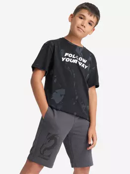 Футболка для мальчиков Demix, Черный