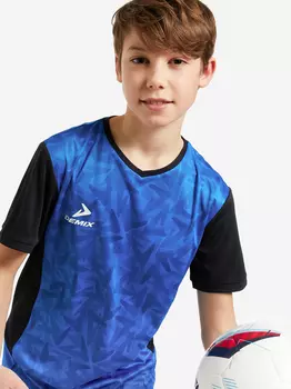 Футболка для мальчиков Demix, Голубой, размер 128