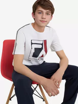 Футболка для мальчиков FILA, Белый