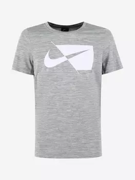 Футболка для мальчиков Nike Core, Серый, размер 128-137