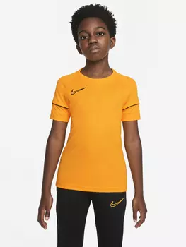 Футболка для мальчиков Nike Dri-FIT Academy, Оранжевый, размер 128-137