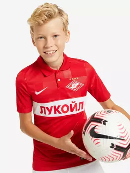 Футболка для мальчиков Nike Spartak Moscow 2021/22 Stadium Home, Красный, размер 137-147