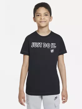 Футболка для мальчиков Nike Sportswear, Черный