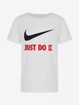 Футболка для мальчиков Nike Swoosh, Белый