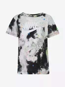 Футболка для мальчиков Nike Tie Dye Futura, Черный