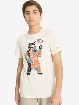 Футболка для мальчиков Outventure, Бежевый