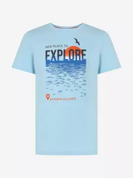 Футболка для мальчиков Outventure, Голубой