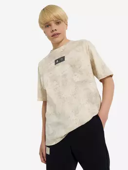 Футболка для мальчиков оверсайз Kappa, Бежевый