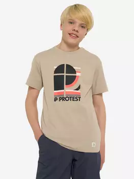 Футболка для мальчиков Protest, Бежевый