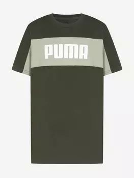 Футболка для мальчиков PUMA Block, Зеленый