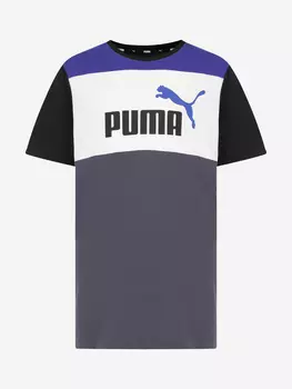 Футболка для мальчиков PUMA ESS+ Block, Черный