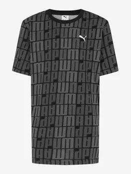Футболка для мальчиков PUMA Logo Lab, Черный