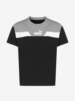 Футболка для мальчиков PUMA Power Colorblock, Черный