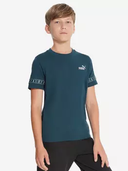 Футболка для мальчиков PUMA Tape Layout, Зеленый