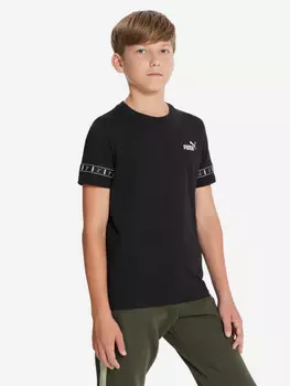 Футболка для мальчиков PUMA Tape Layout, Черный