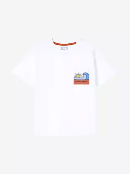 Футболка для мальчиков с карманом TOTTI KIDS, Белый