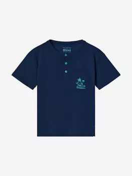Футболка для мальчиков с карманом TOTTI KIDS, Синий