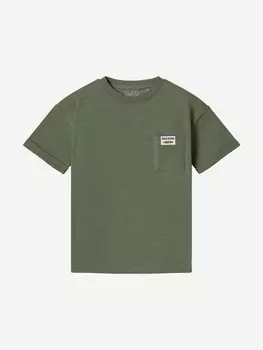 Футболка для мальчиков с карманом TOTTI KIDS, Зеленый