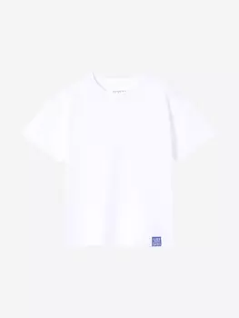 Футболка для мальчиков с принтом на спине TOTTI KIDS, Белый