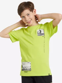 Футболка для мальчиков Termit, Зеленый, размер 176