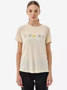 Футболка Dolomite Pelmo Dri 2 Willow White, Бежевый