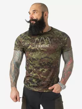 Футболка мужская FINNHUNT Mesh T-shirt, Мультицвет