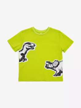 Футболка "Котофей" для мальчика, Зеленый