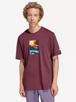 Футболка мужская Adidas ADI PIC TEE, Красный