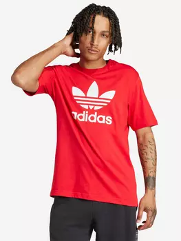 Футболка мужская Adidas Adicolor Trefoil Tee, Красный