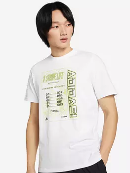 Футболка мужская adidas E-Gaming Graphic, Белый, размер 56-58