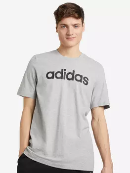 Футболка мужская adidas Essentials Linear Logo, Серый