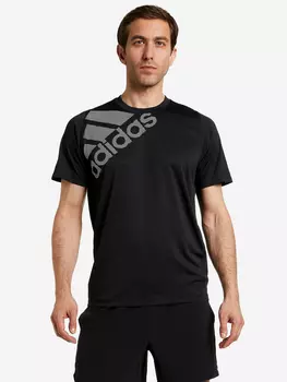 Футболка мужская adidas FreeLift, Черный, размер 44-46