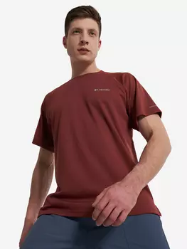 Футболка мужская Columbia Alpine Chill Pro Ss Crew, Красный
