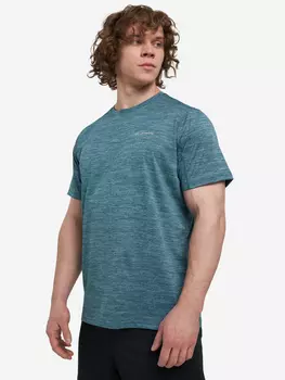 Футболка мужская Columbia Alpine Chill Zero Short Sleeve Crew, Голубой
