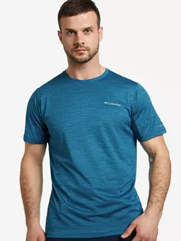 Футболка мужская Columbia Alpine Chill Zero Short Sleeve Crew, Синий
