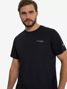 Футболка мужская Columbia Summit Valley Ss Crew, Черный