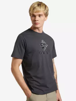 Футболка мужская Columbia Timber Point Graphic Tee, Серый, размер 50-52