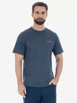 Футболка мужская Columbia Utilizer Short Sleeve Crew, Синий, размер 54