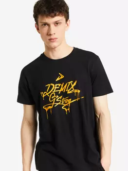 Футболка мужская Demix, Черный, размер 48