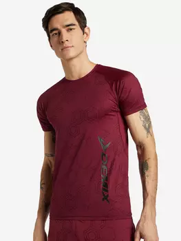 Футболка мужская Demix, Красный, размер 52