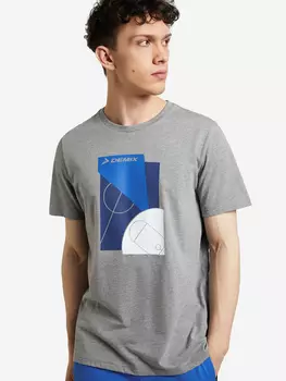 Футболка мужская Demix, Серый, размер 54