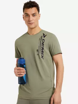 Футболка мужская Demix, Зеленый