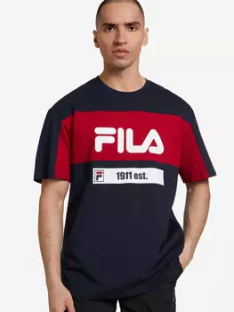 Футболка мужская FILA, Синий, размер 44-46