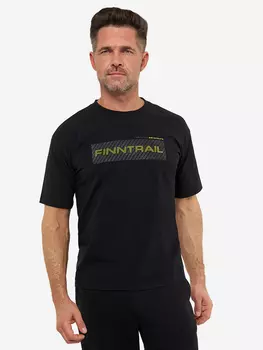 Футболка мужская FINNTRAIL Logo, Черный